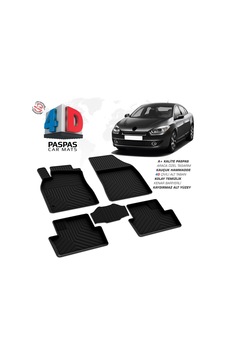 Renault Fluence 4d Araca Özel Havuzlu Kauçuk Paspas 2010 Ve Üzeri
