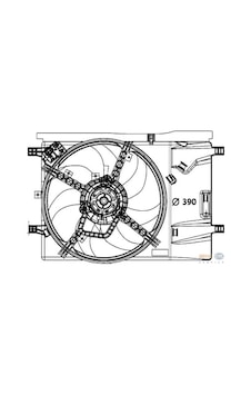 KNECHT ACF37000P Fan Motoru (140×820) Punto / Opel Corsa (Eno:8Ew376729651) KNECHT ACF37000P Fan Motoru (140×820) Punto / Opel Corsa (Eno:8Ew376729651)