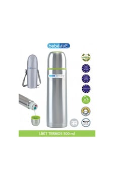 Bebedue Likit Termos 500ML Gri