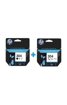 Hp 304 Siyah N9k06ae + Hp 304 Renkli N9k05ae  Kartuş Seti