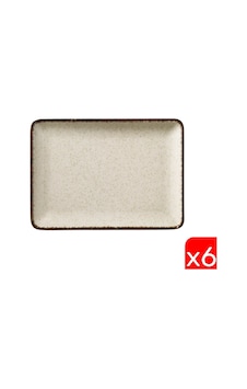 Kütahya Porselen Moderna Dikdörtgen Sunum Tabağı Tarçın 23x17cm 6 Lı Bej Kütahya Porselen Moderna Dikdörtgen Sunum Tabağı Tarçın 23x17cm 6 Lı Bej