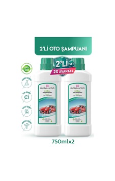 Oto Şampuanı İç Ve Dış Yıkamalarınız Da Derinlemesine Temizlik 750 Ml 2'li Set