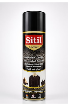 Sitil Süet Ve Nubuk Yenileyici Sprey 250 Ml Siyah Sitil Süet Ve Nubuk Yenileyici Sprey 250 Ml Siyah