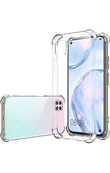 Huawei P40 Lite Kılıf Nitro Anti Shock Darbe Emici Köşe Korumalı Şeffaf Silikon Kapak Huawei P40 Lite Kılıf Nitro Anti Shock Darbe Emici Köşe Korumalı Şeffaf Silikon Kapak