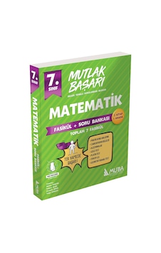 7.Sınıf Mutlak Başarı Matematik Fasikül ve Soru Bankası - Muba Yayınları 7.Sınıf Mutlak Başarı Matematik Fasikül ve Soru Bankası - Muba Yayınları