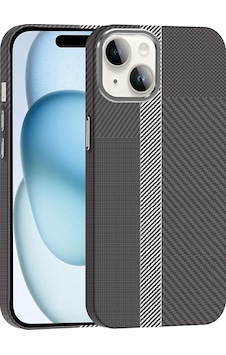 Apple Uyumlu iPhone 13 Kılıf M-safe Şarj Özellikli Karbon Fiber Görünümlü Zore Gros Kapak Gri-siyah Apple Uyumlu iPhone 13 Kılıf M-safe Şarj Özellikli Karbon Fiber Görünümlü Zore Gros Kapak Gri-siyah