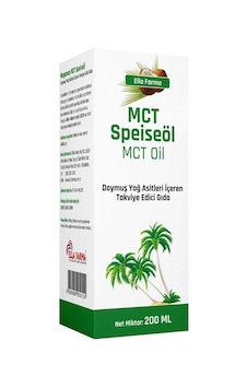 Farma Mct Speiseöl Mct Oil Cam Şişe 200 ML