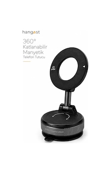 Manyetik Telefon Tutucu Vakumlu 360 Dönebilen Katlanabilir Masa, Araç Ve Cam Uyumlu Telefon Standı Siyah Manyetik Telefon Tutucu Vakumlu 360 Dönebilen Katlanabilir Masa, Araç Ve Cam Uyumlu Telefon Standı Siyah