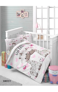 Komfort Home Pamuk Bebek Uyku Seti Yorgan +  Yastık 2 Adet