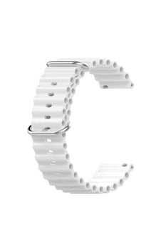 Teleplus Huawei Watch Gt 3 Elegant 42mm Kordon Kayış Ocean Loop Silikon 20mm Teleplus Huawei Watch Gt 3 Elegant 42mm Kordon Kayış Ocean Loop Silikon 20mm