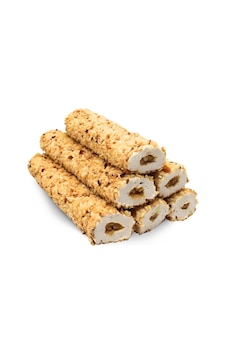 Fındık Ezmeli Fındıklı Sarma Lokum 100 G Fındık Ezmeli Fındıklı Sarma Lokum 100 G