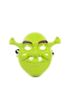 Techmrt Yeşil Shrek Maskesi 21x25 Cm Techmrt Yeşil Shrek Maskesi 21x25 Cm