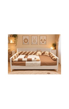 Montessori Uyku Seti 90x190 4'lü Saç Örgü, 11 Parça, 155 215 Pierrecardin İç Yorgan İle Çok Renkli Montessori Uyku Seti 90x190 4'lü Saç Örgü, 11 Parça, 155 215 Pierrecardin İç Yorgan İle Çok Renkli