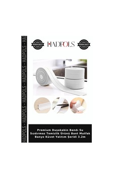 Premium Duşakabin Bandı Su Sızdırmaz Temizlik Ürünü Bant Mutfak Banyo Küvet Yalıtım Şeridi 3.2m Premium Duşakabin Bandı Su Sızdırmaz Temizlik Ürünü Bant Mutfak Banyo Küvet Yalıtım Şeridi 3.2m