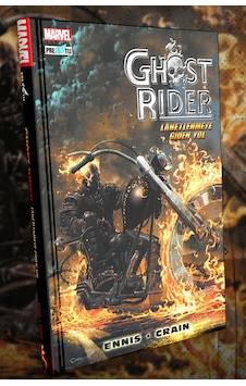 Ghost Rider: Lanetlenmeye Giden Yol Sert Kapak Ghost Rider: Lanetlenmeye Giden Yol Sert Kapak