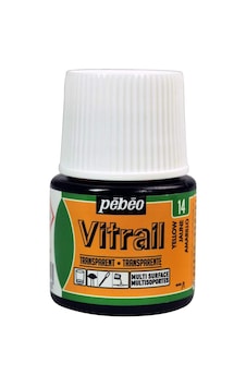 Pebeo Vitrail Cam Boyası 45ml - 14 Yellow Pebeo Vitrail Cam Boyası 45ml - 14 Yellow