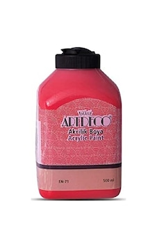 Akrilik Boya, 500ml, Kırmızı 3016 0 Akrilik Boya, 500ml, Kırmızı 3016 0
