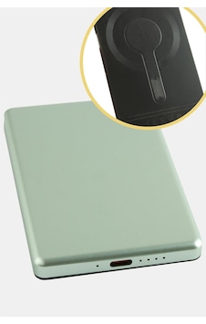 Tg06 - 248 - Mini Manyetik 5000 Mah Power Bank Tnabilir Şarj - Shopgpt - Cihazı Yeşil Tg06 - 248 - Mini Manyetik 5000 Mah Power Bank Tnabilir Şarj - Shopgpt - Cihazı Yeşil