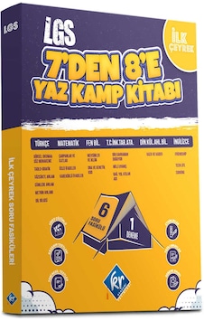2023 LGS 7'den 8'e Yaz Kamp Kitabı (Tüm Dersler) Kr Akademi Yayınları 2023 LGS 7'den 8'e Yaz Kamp Kitabı (Tüm Dersler) Kr Akademi Yayınları