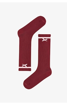 Penti Bordo Collage Bowtie Çizgili Pamuklu Pantolon Çorap Penti Bordo Collage Bowtie Çizgili Pamuklu Pantolon Çorap
