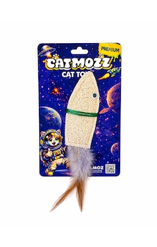 Catmozz Premium Doğal Lifli Balık Oyuncak Catmozz Premium Doğal Lifli Balık Oyuncak