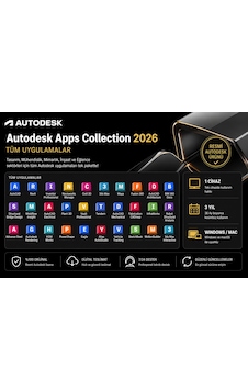 Autodesk Apps Collection 2026 Tüm Uygulamalar - 1 Cihaz 3 Yıl Windows/mac Autodesk Apps Collection 2026 Tüm Uygulamalar - 1 Cihaz 3 Yıl Windows/mac