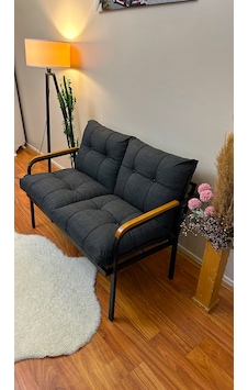 Modern Bahçe Ve Balkon Koltuğu Minderli İkili Oturma Grubu Bordo Modern Bahçe Ve Balkon Koltuğu Minderli İkili Oturma Grubu Bordo