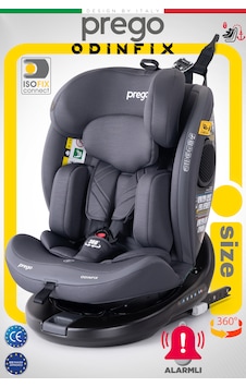 Prego Odinfix Alarmlı 360 Derece Dönebilen -0-36 Kg - I- Size Belgeli - Top Tetherlı Oto Koltuğu Prego Odinfix Alarmlı 360 Derece Dönebilen -0-36 Kg - I- Size Belgeli - Top Tetherlı Oto Koltuğu