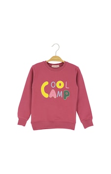 Kız Çocuk Sweatshirt Gül Kurusu