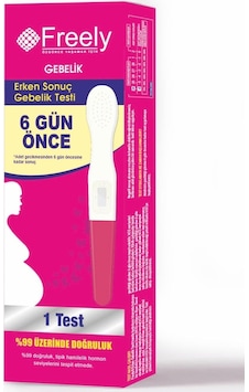 Freely Erken Gebelik Testi - Erken Sonuç Gebelik Testi 2 Adet Freely Erken Gebelik Testi - Erken Sonuç Gebelik Testi 2 Adet