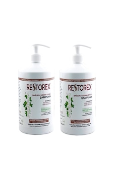 Restorex Kuru Yıpranmış Saçlar için Şampuan 2 x 1 L Restorex Kuru Yıpranmış Saçlar için Şampuan 2 x 1 L
