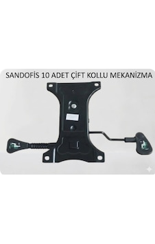 Sandofis Çift Kollu Mekanizma 10 Adet Siyah Sandofis Çift Kollu Mekanizma 10 Adet Siyah
