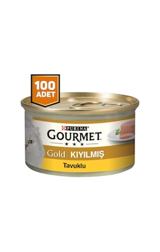 Purina Gourmet Gold Kıyılmış Tavuklu Yetişkin Kedi Konservesi 100 x 85 G Purina Gourmet Gold Kıyılmış Tavuklu Yetişkin Kedi Konservesi 100 x 85 G