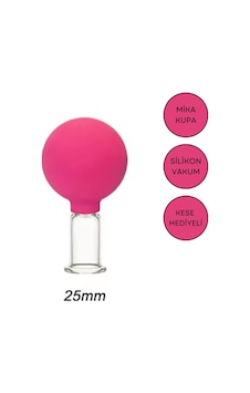 Mika Silikon Vakumlu Yüz Ve Boyun İçin Masaj Kupası No:2 Gül Pembe Renk Mika Silikon Vakumlu Yüz Ve Boyun İçin Masaj Kupası No:2 Gül Pembe Renk