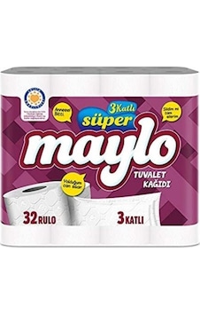 Maylo 32'Li Tuvalet Kağıdı 3 Katlı Tuvalet