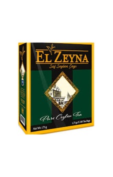 El Zeyna Saf Seylan Süzme Poşet Çayı 100 x 1.75 G El Zeyna Saf Seylan Süzme Poşet Çayı 100 x 1.75 G