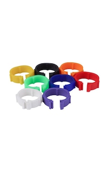 Tavpet Tavuk Bileziği 18 MM 50'li Çok Renkli Tavpet Tavuk Bileziği 18 MM 50'li Çok Renkli