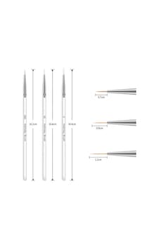Nail Art Çizim Fırça Seti C113 Nail Art Çizim Fırça Seti C113