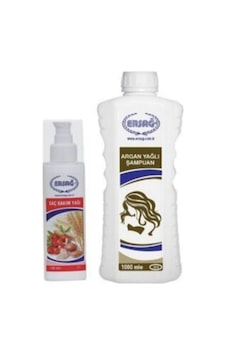Ersağ Argan Yağlı Şampuan 1 L + Saç Bakım Yağı 100 ML Ersağ Argan Yağlı Şampuan 1 L + Saç Bakım Yağı 100 ML