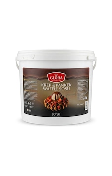 Glora Waffle Sos Sütlü 10kg