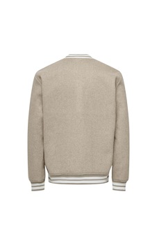 Only & Sons Denver Bomber Otw Vd Erkek Bej Mont 22025212-06 Only & Sons Denver Bomber Otw Vd Erkek Bej Mont 22025212-06