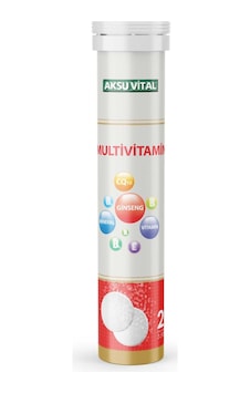 Aksu Vital Multivitamin Efervesan 20 Tablet Aksu Vital Multivitamin Efervesan 20 Tablet