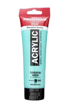 Amsterdam Standart Akrilik Boya 120ml Turquoise Green / 661 Diğer Amsterdam Standart Akrilik Boya 120ml Turquoise Green / 661 Diğer