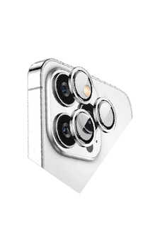 Newface - 628 - Apple iPhone Uyumlu 15 Pro Max Bilvis Titan Kamera Lens - Csmo-tex - - Gümüş Newface - 628 - Apple iPhone Uyumlu 15 Pro Max Bilvis Titan Kamera Lens - Csmo-tex - - Gümüş