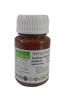 Kumaş Boyası Tişört Çanta Tekstil Boyası 25 Ml 1 Adet Südor Kumaş Boyası Kahverengi Kumaş Boyası Tişört Çanta Tekstil Boyası 25 Ml 1 Adet Südor Kumaş Boyası Kahverengi