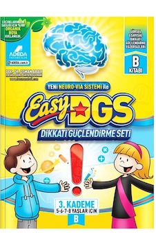 Adeda 5-8 Yaş Easy Dikkati Güçlendirme Kitabı B Adeda 5-8 Yaş Easy Dikkati Güçlendirme Kitabı B