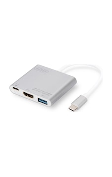 Dıgıtus Da-70838-1 Type-C Usb3.0 Multıport Adaptor   Hdmı/2Xusb