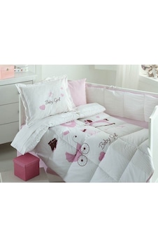 Özdilek Baby Girl Pembe Kız Bebek Uyku Seti 8 Parça Özdilek Baby Girl Pembe Kız Bebek Uyku Seti 8 Parça