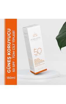 Pure İn Vita SPF50+ Yüksek Koruma Güneş Kremi 150 ML