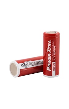 Power-Xtra 1500 mAh 3.7 V 18500 Li-Ion Şarj Edilebilir Pil Power-Xtra 1500 mAh 3.7 V 18500 Li-Ion Şarj Edilebilir Pil